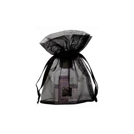 organza zakje zwart