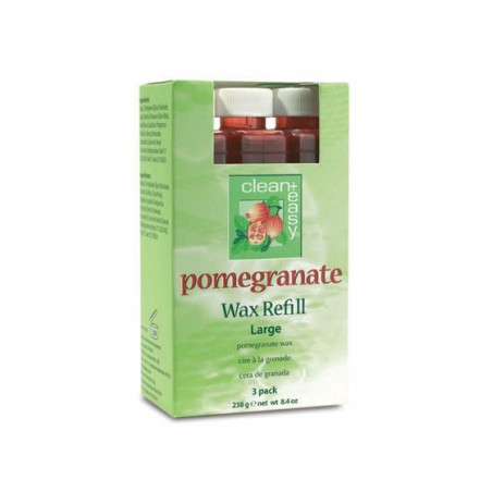 Clean & Easy Hars Pomegranate Wax Large (3St) 
