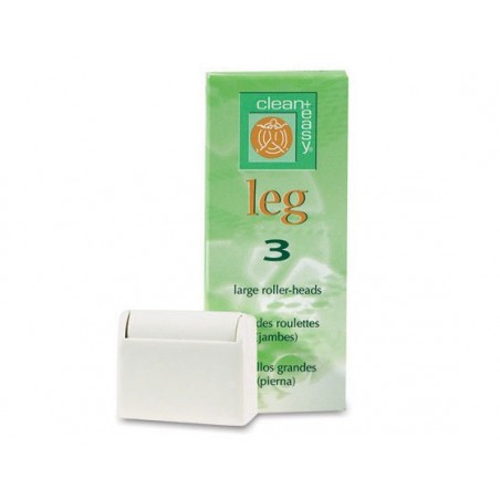 Clean & Easy Rollers Leg Large (3St)