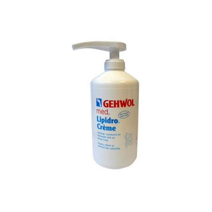 Gehwol Lipidrocrème 500ml + pomp