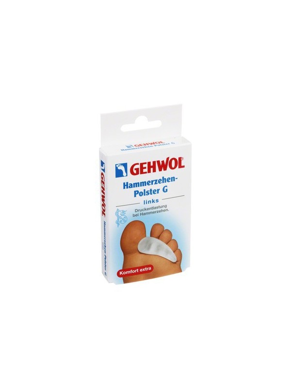 Gehwol Polymeer Hamerteenkussen Links 
