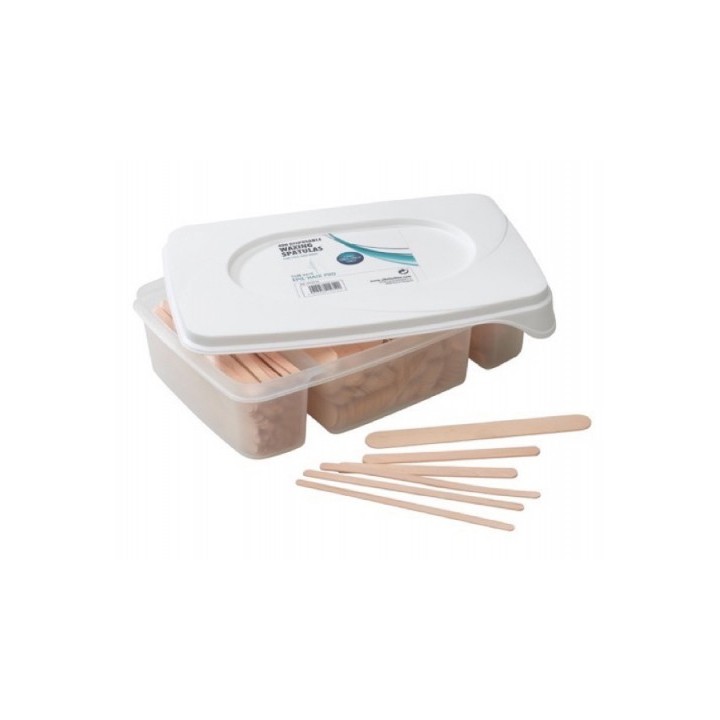 Houten spatels kit 400 st