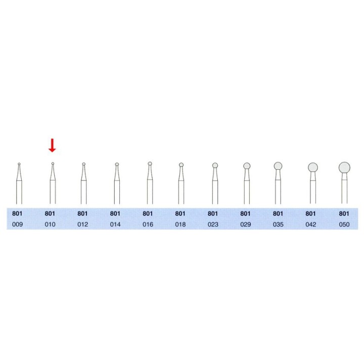 Busch frees bolkop 801-010