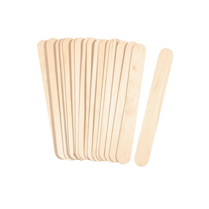 Houten spatels niet steriel 150x20mm 100 stuks