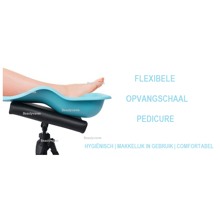 Opvangschaal flexibel licht blauw