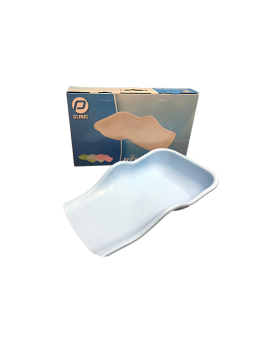 Opvangschaal flexibel licht blauw