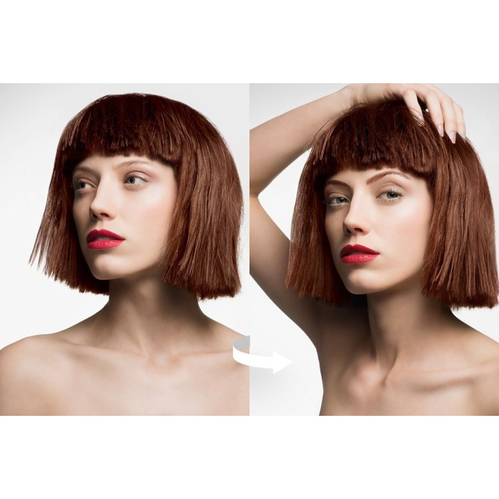 refectocil chestnut voor en na