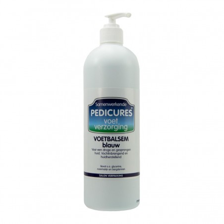 Samenwerkende Pedicures Voetbalsem 500ml Blauw