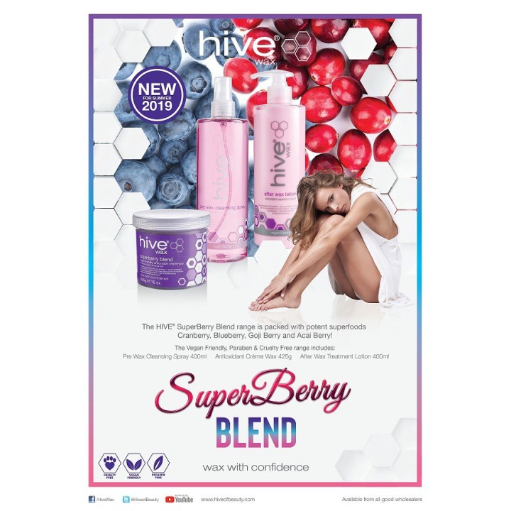 Pre Wax Cleansing Spray Superberry Blend 400ml 