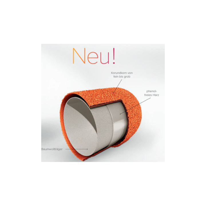 Slijpkap Podo rond 7 mm korrel 150 zakje 10 st