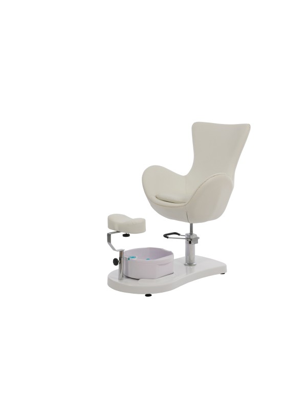 Pedicurestoel met voetenbad