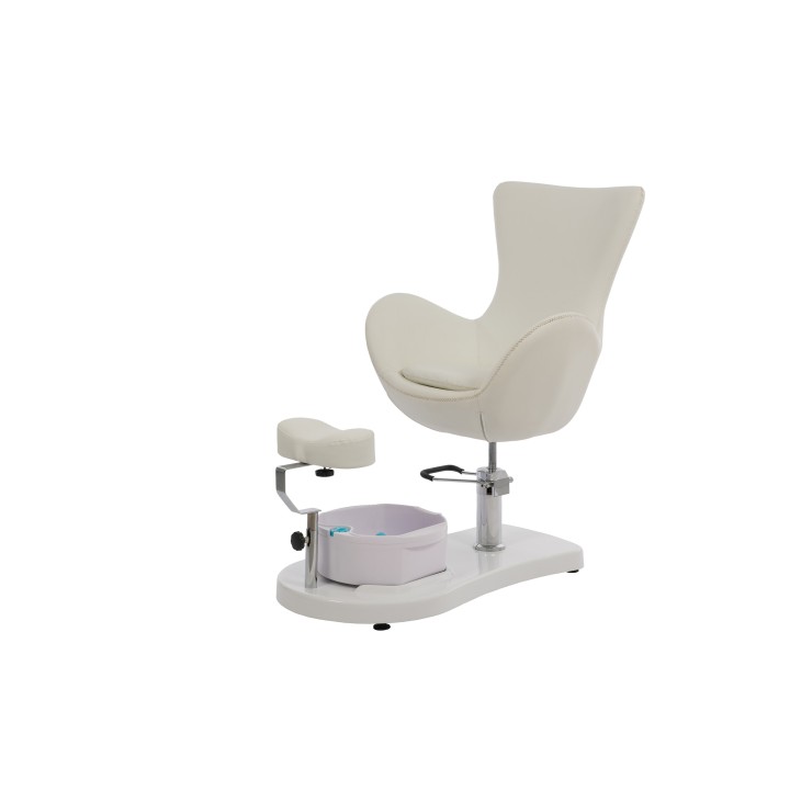 Pedicurestoel met voetenbad