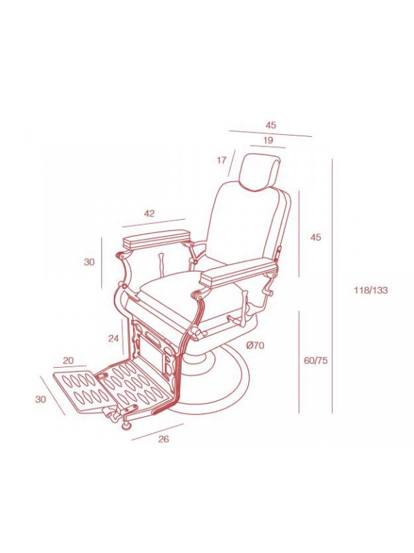 Barber Chair Kenneth 