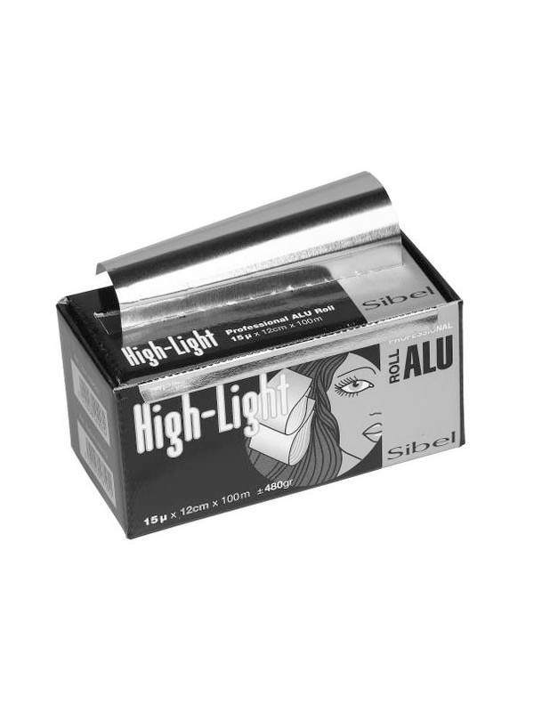 High Ligt Aluminiumfolie 15 µm – 12 cm x 100 m