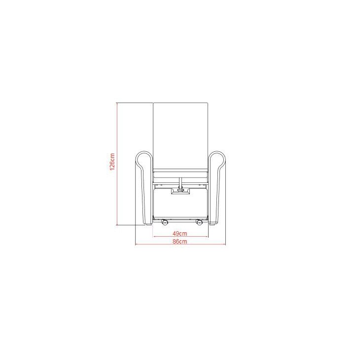 Spa Pedicure Stoel Pira WIt