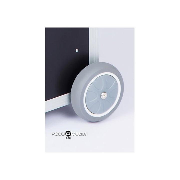 PodoMobile Maxi Pedicure Trolley Brush Black