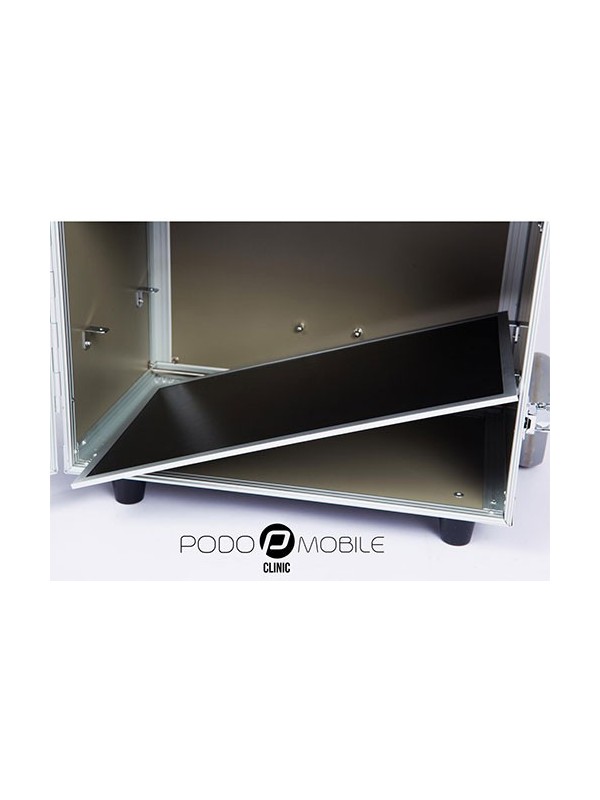 PodoMobile Maxi Pedicure Trolley Brush Black