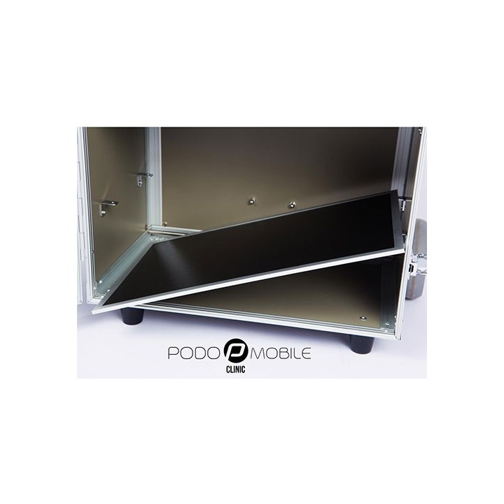 PodoMobile Maxi Pedicure Trolley Brush Black