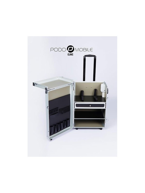 PodoMobile Maxi Pedicure Trolley Brush Black