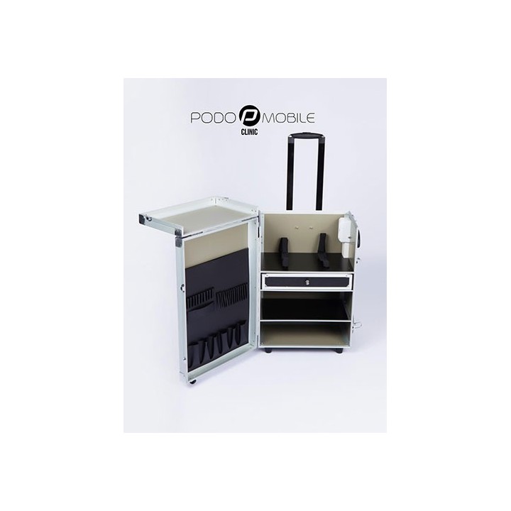 PodoMobile Maxi Pedicure Trolley Brush Black