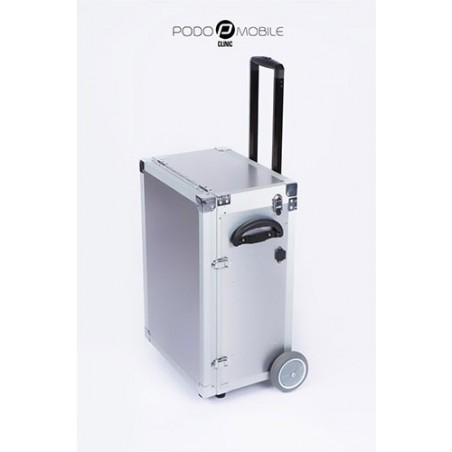 PodoMobile Maxi Pedicure Trolley Brush Silver