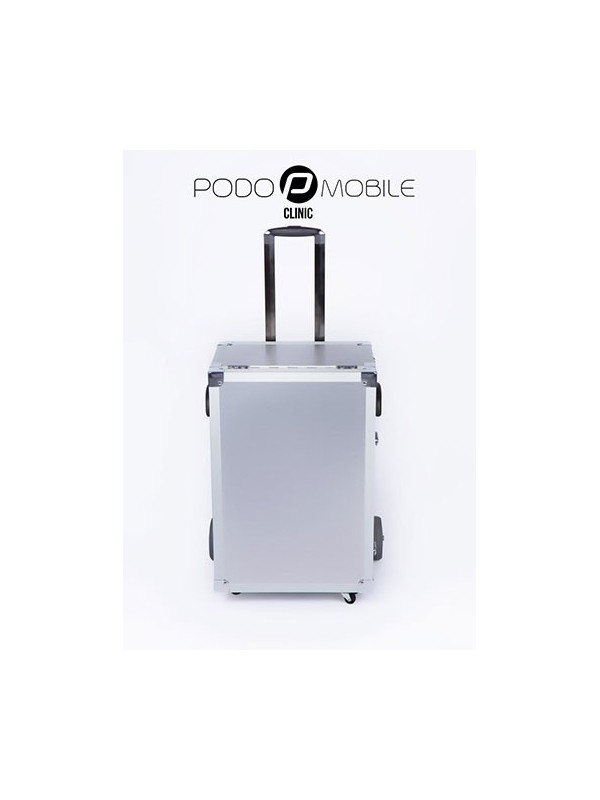 PodoMobile Maxi Pedicure Trolley Brush Silver