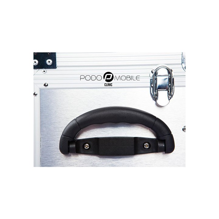 PodoMobile Maxi Pedicure Trolley Brush Silver