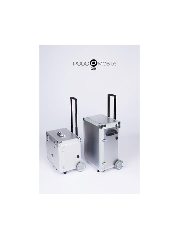 PodoMobile Maxi Pedicure Trolley Brush Silver