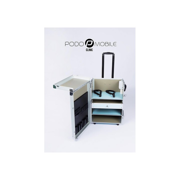 PodoMobile Maxi Pedicure Trolley Grey Blue