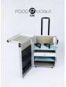 PodoMobile Maxi Pedicure Trolley Grey Blue