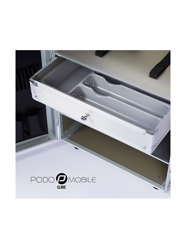 PodoMobile Maxi Pedicure Trolley Pearl White