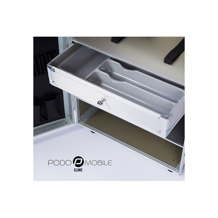 PodoMobile Maxi Pedicure Trolley Pearl White