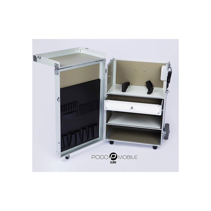 PodoMobile Maxi Pedicure Trolley Pearl White