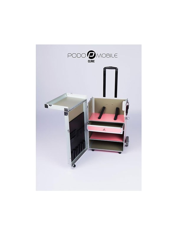 PodoMobile Maxi Pedicure Trolley Sweet Pink