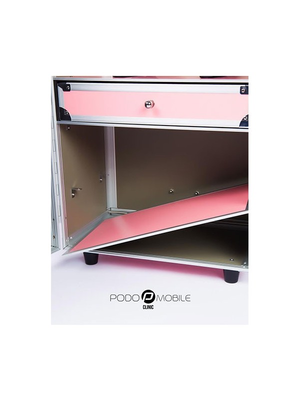 PodoMobile Maxi Pedicure Trolley Sweet Pink