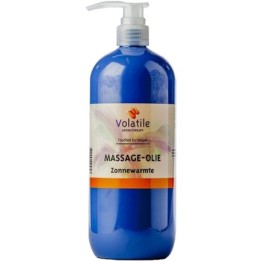 massageolie zonnewarmte