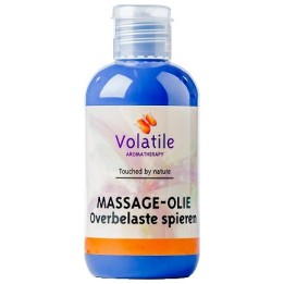 Massage olie overbelaste spieren 250 ml