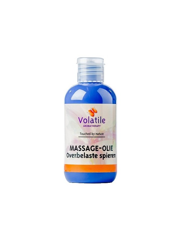 Massage olie overbelaste spieren 250 ml