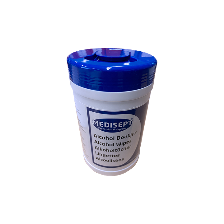 Alcohol doekjes Medisept dispencer 200 stuks