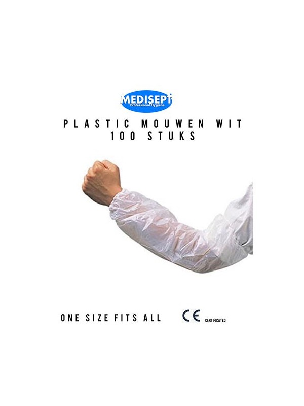 Mouwovertrekken pak 100 st