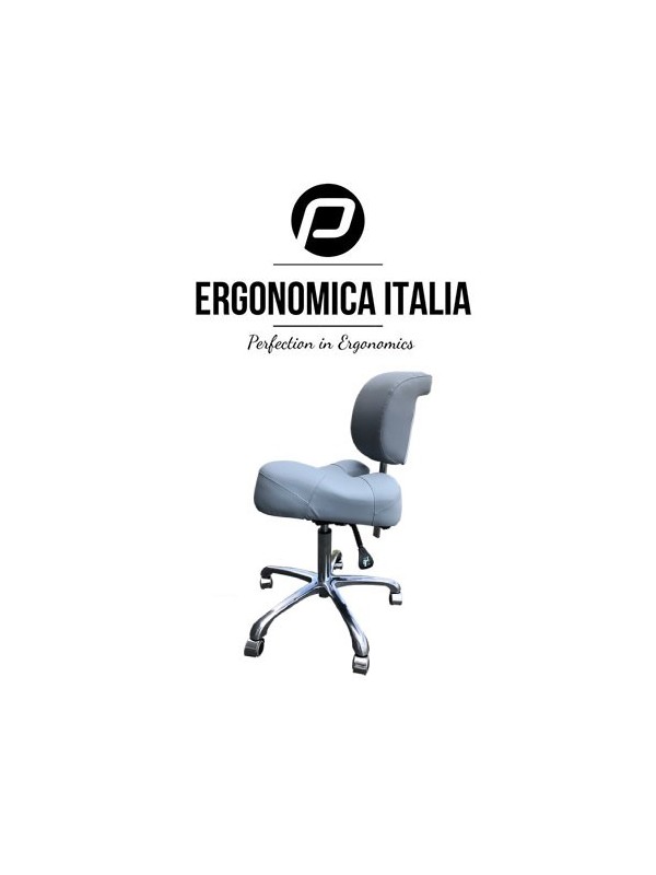 Tabouret Ergonomica Italia Royal Grey Grijs