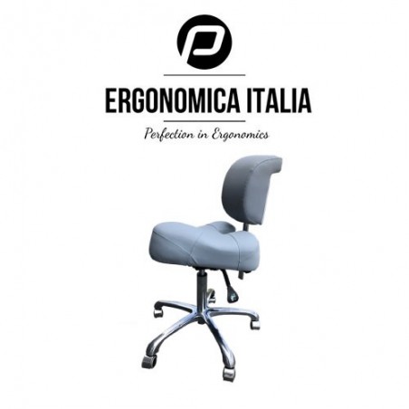 Tabouret Ergonomica Italia Royal Grey Grijs