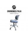 Tabouret Ergonomica Italia Royal Grey Grijs