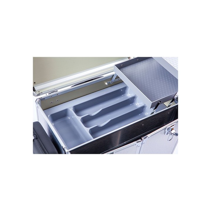 Pedicurekoffer PodoMobile Midi Brush Silver