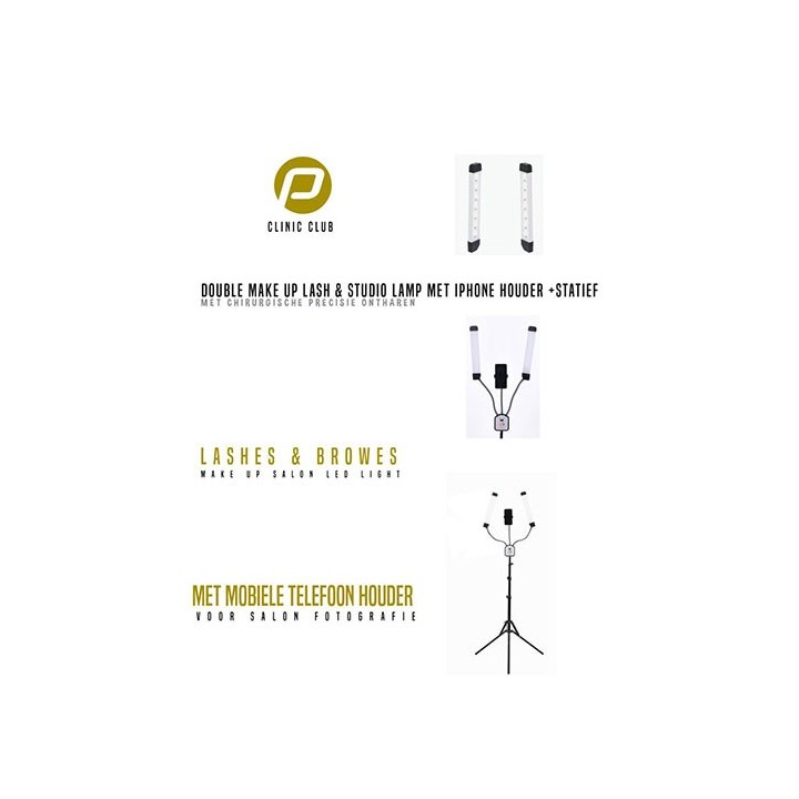 Double Make-Up Lash & Studio Lamp