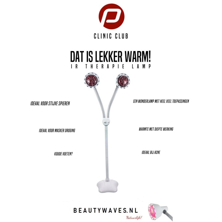 Infrarood Therapie Lamp Clinic Club