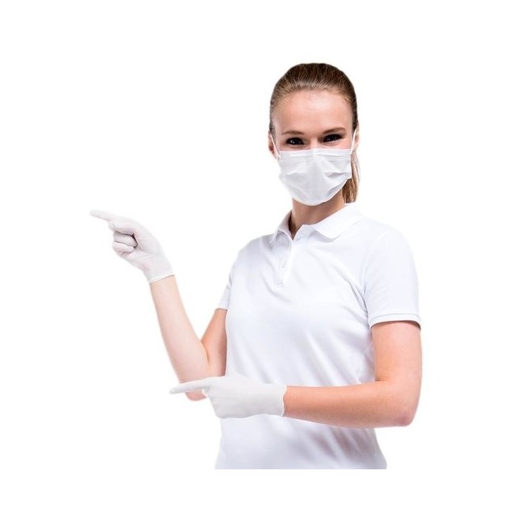 Comforties Soft Nitril Premium Handschoenen - WIT - S 