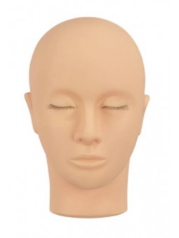 Oefenhoofd voor eyelash applications