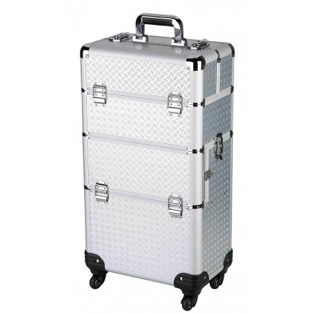 Beauty trolley zilver