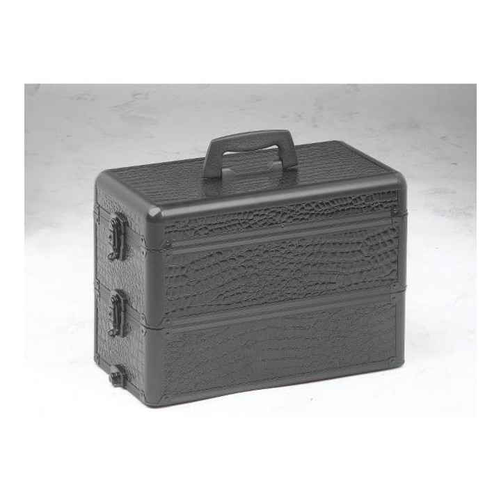 CROCO ALU TROLLEY MET 3 OPBERGNIVEAUS SIBEL